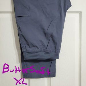 Butter-Soft XL Gray Scrub Pants
